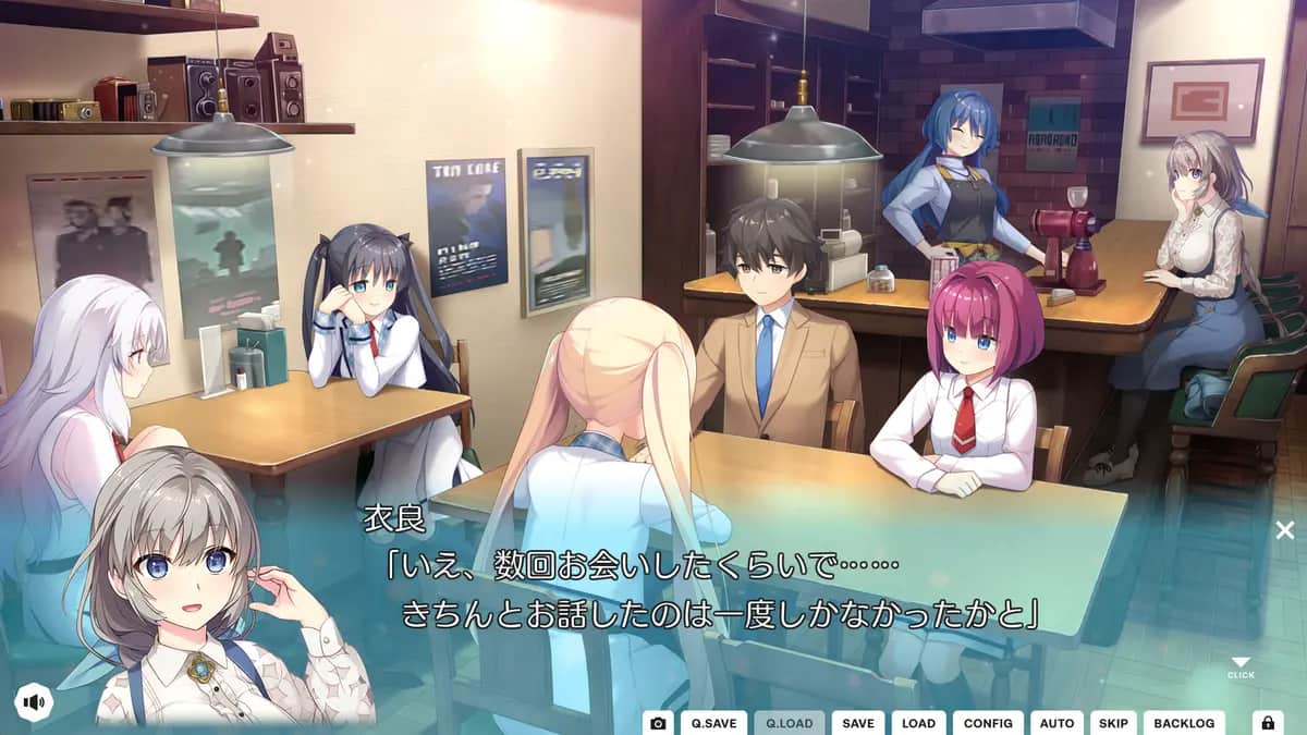 海と雪のシアンブルー 海与雪的青蓝色 PC+KRKR平台 gal类型  第2张